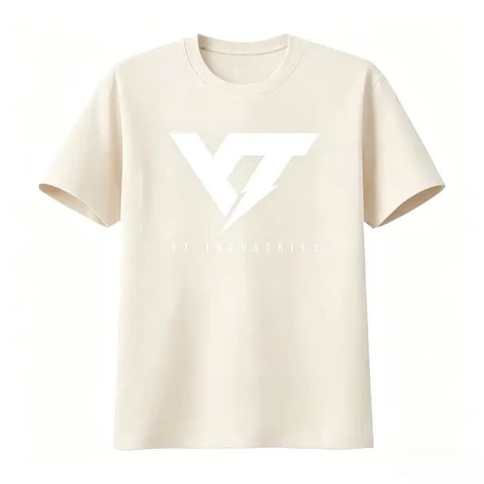 T-shirt imprimé logo Yt Industries pour hommes et femmes – Mode streetwear élégante et respirante – Vêtements