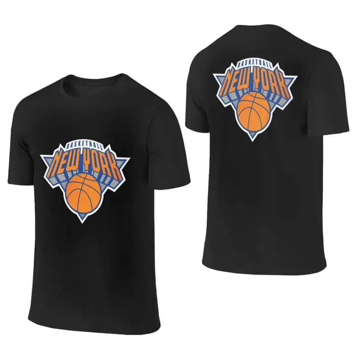 T-shirt de basket-ball New York 100% coton pour homme