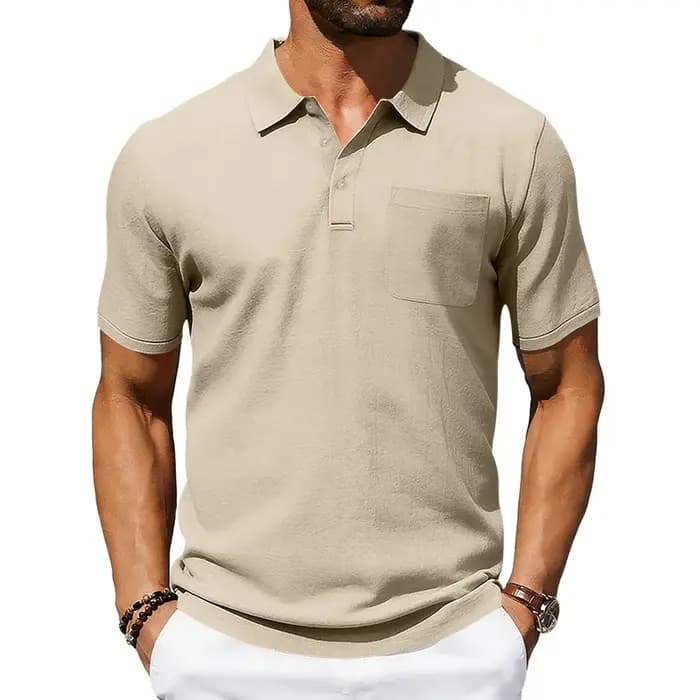 Polo à revers pour homme