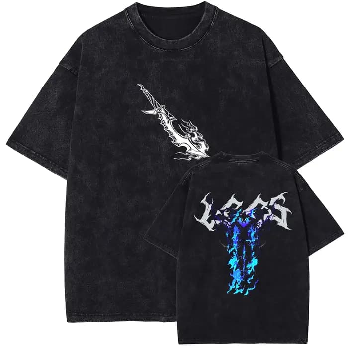 Solo nivellement Igris T-shirt Manga graphique