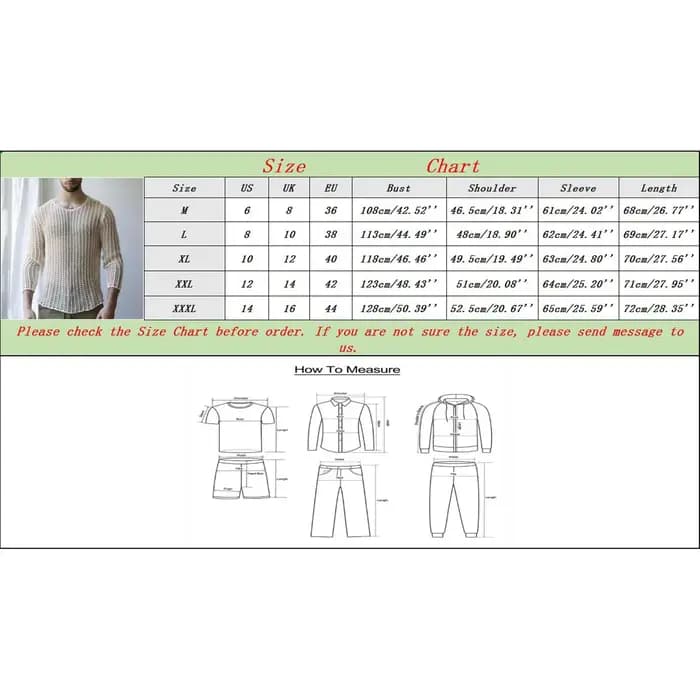 T-shirt à Manches sulfet Col Rond pour Homme