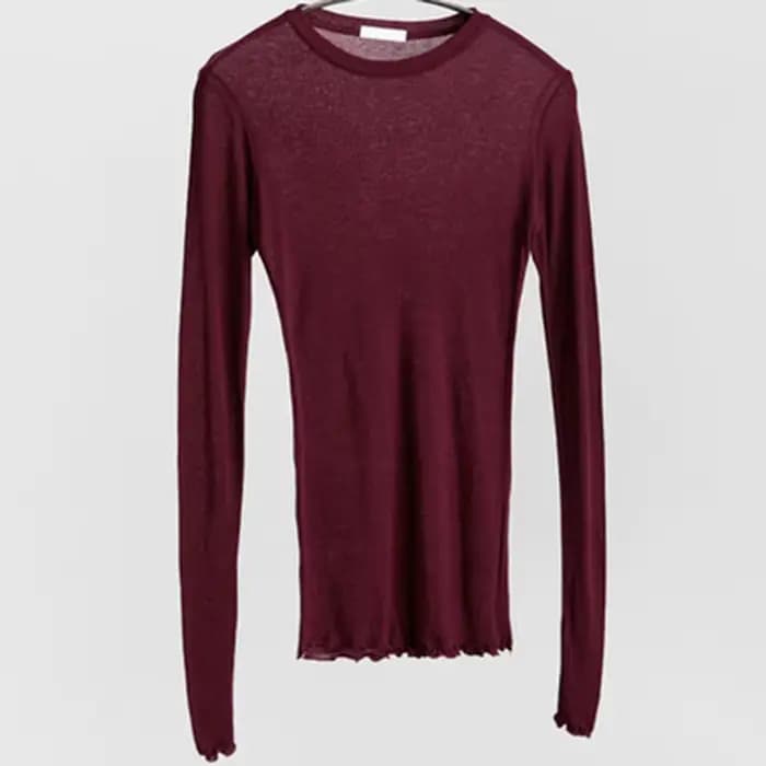 T-shirt à manches longues pour femmes