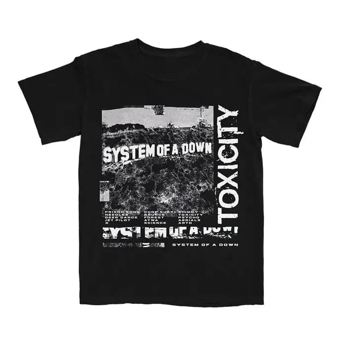 T-shirt unisexe System of A Down Band SOAD Graphic 2026