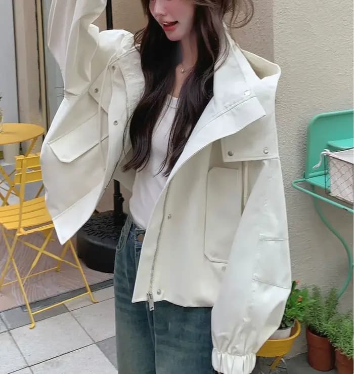 Veste à capuche pour femmes