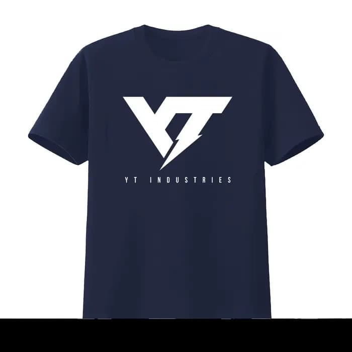 T-shirt imprimé logo Yt Industries pour hommes et femmes – Mode streetwear élégante et respirante – Vêtements