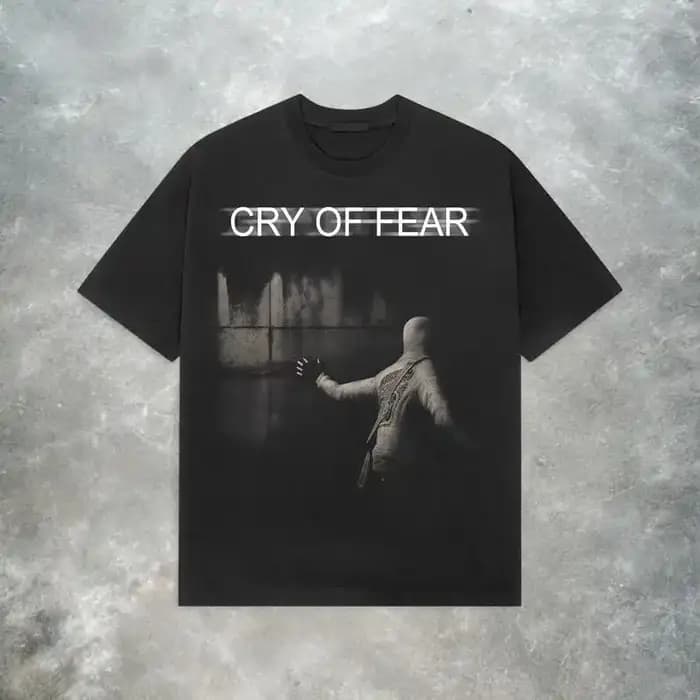 T-shirt Cry of Fear, vêtements pour toute l'année, vêtements de caractère, grande taille, unisexe, n