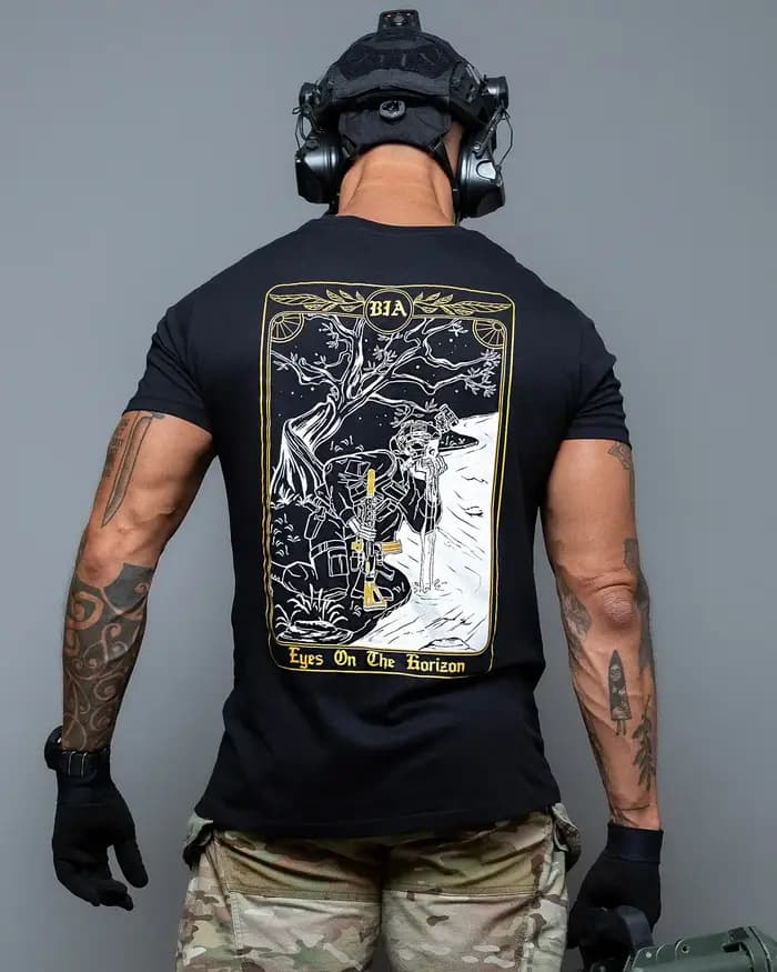 New Eyes on The Horizon _ T-Shirt - Convient pour les vêtements de sport en pur coton