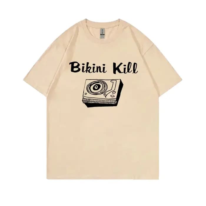 Bikini Kill Leave The World Behind T-shirt Punk Rock pour femme