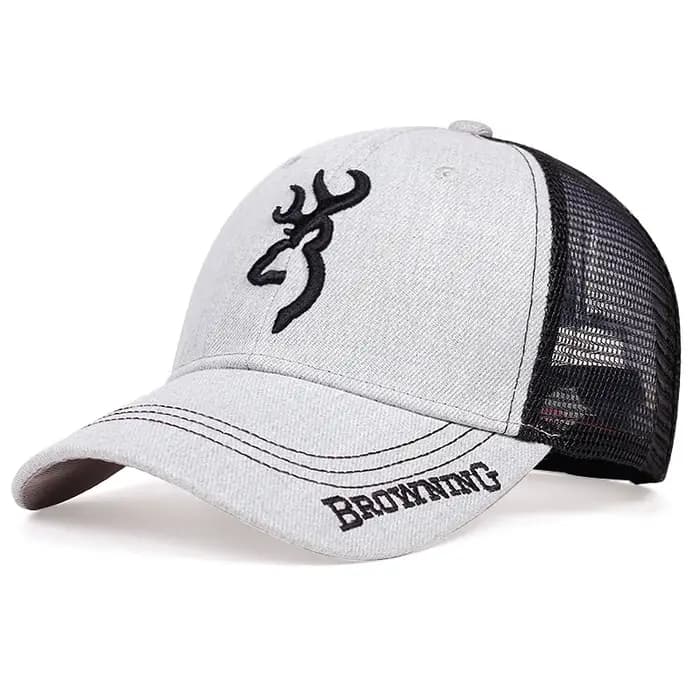 Casquette de baseball brodée motif totem, casquette en maille respirante de haute qualité pour l'ext