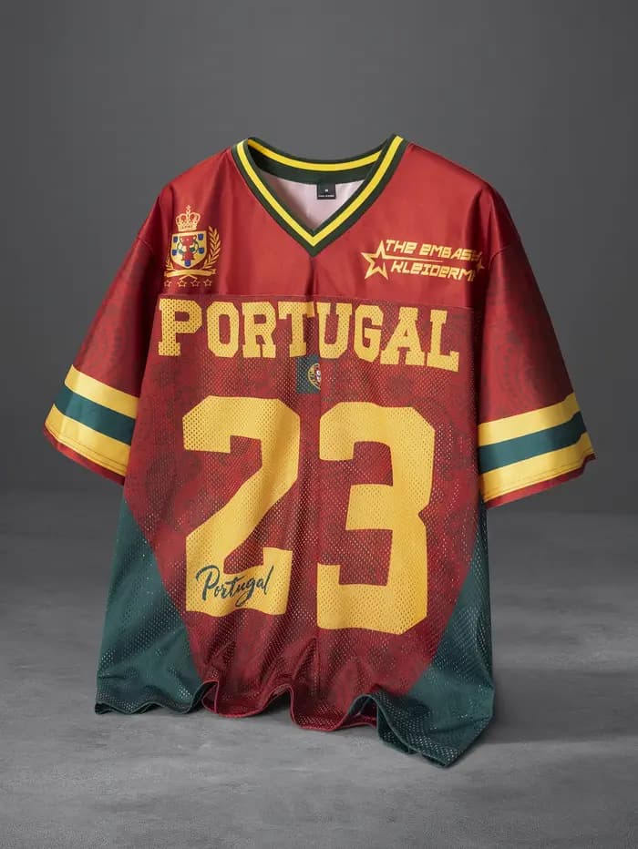 Maillot de football streetwear pour hommes