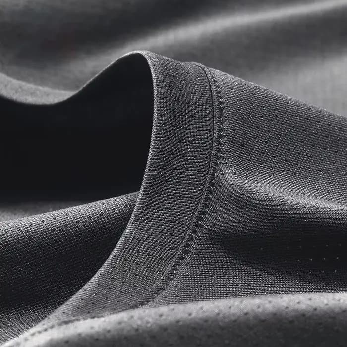 T-shirt à manches courtes en maille verte pour hommes