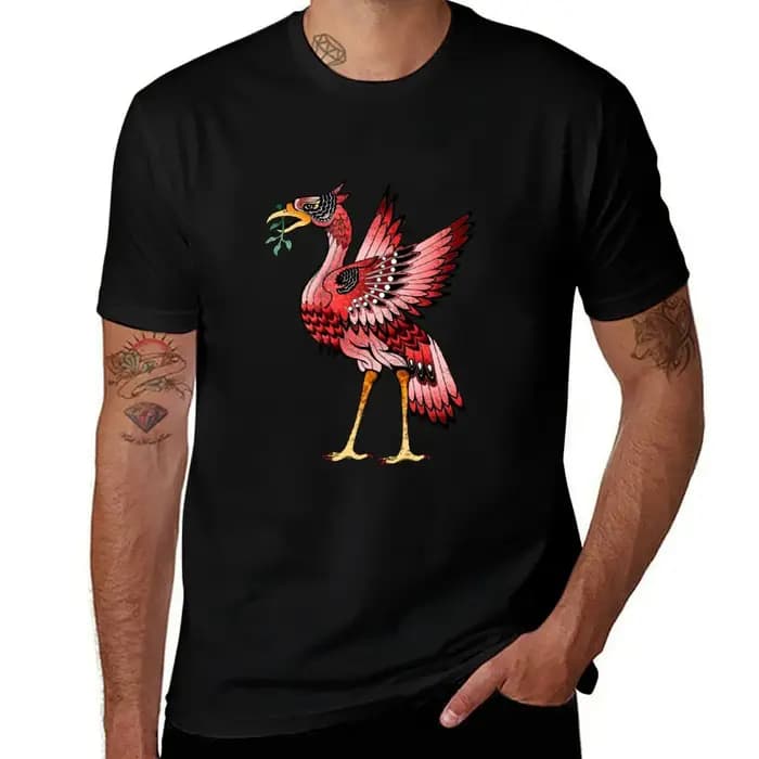 Liverpool Liver Bird (rouge) T-Shirt animal prinfor garçons vêtements de rue hauts d'été pour un gar