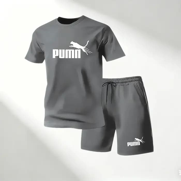 Offre Spéciale 2026 – Ensemble T-shirt et Short de Sport pour Homme