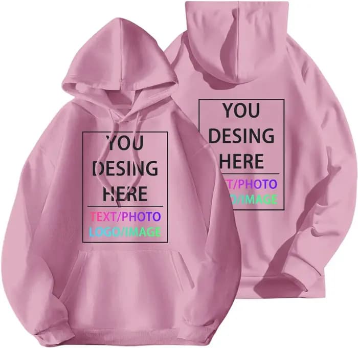 Sweat à capuche personnalisé pour hommes et femmes