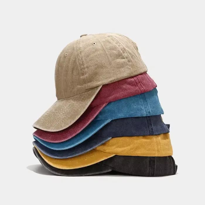 Casquette de Baseball en coton délavé pour hommes et femmes