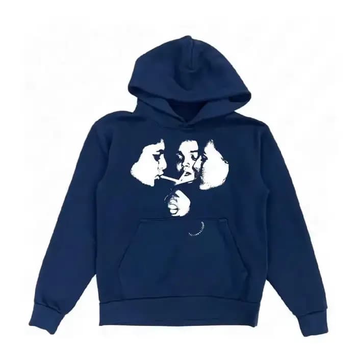 Tendances 2026 : Sweat à Capuche Sportif Homme Style Harajuku Gothique Motif Années 2000