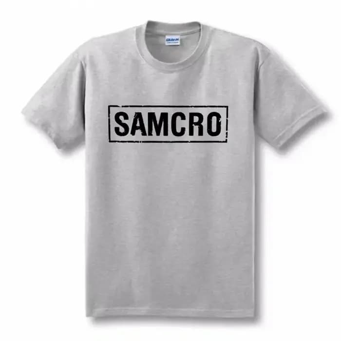 T-shirt imprimé SAMCRO pour hommes et femmes