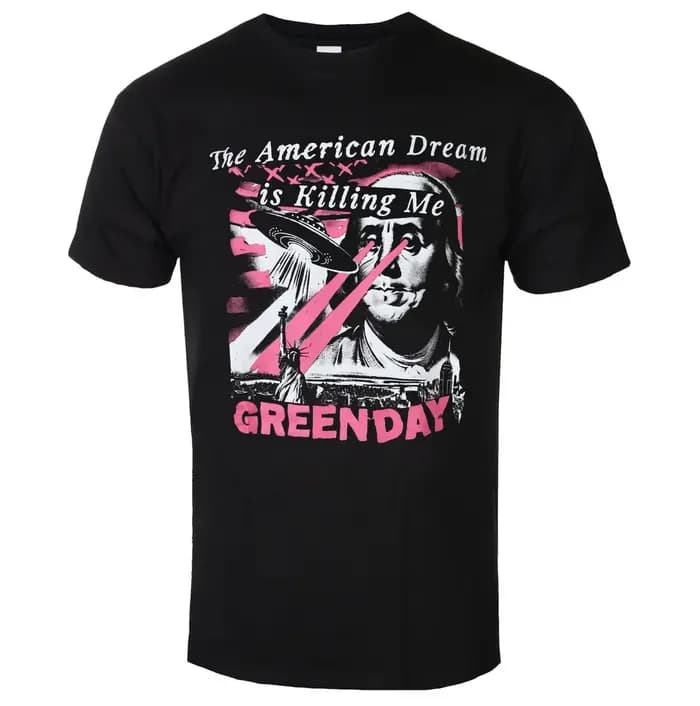 T-shirt graphique Green Day American Idiot Heart Grenade