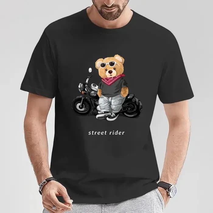 T-shirt décontracté à manches courtes pour hommes