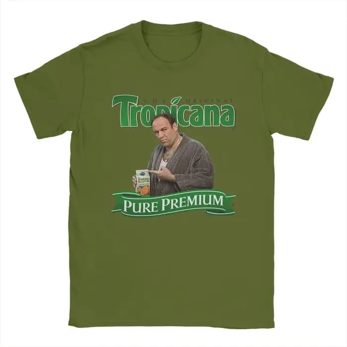 The Sopranos T-Shirts pour hommes nouveauté pur coton