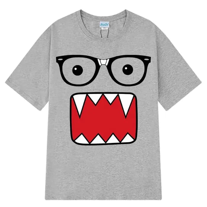 Domo Kun drôle humoristique mode T-Shirts hommes femmes 100% coton