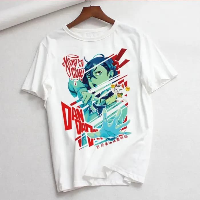 Dan Da Dan Dandadan Okarun été mode chemise graphique t-shirt haut pour femme Base col rond t-shirts drôle filles