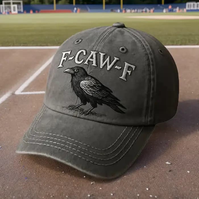 Casquette F-Caw-F, Casquette Gothique Vintage F CAW F