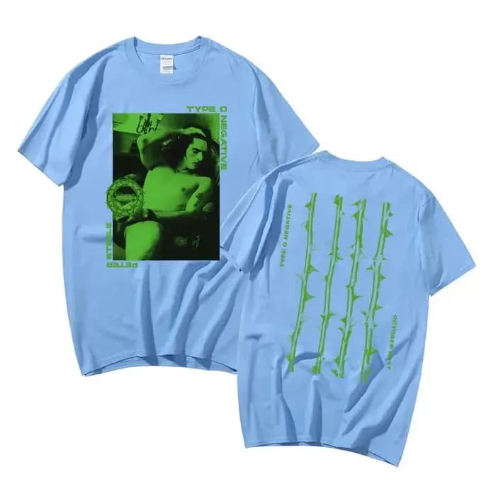T-shirt en coton de type O pour hommes et femmes