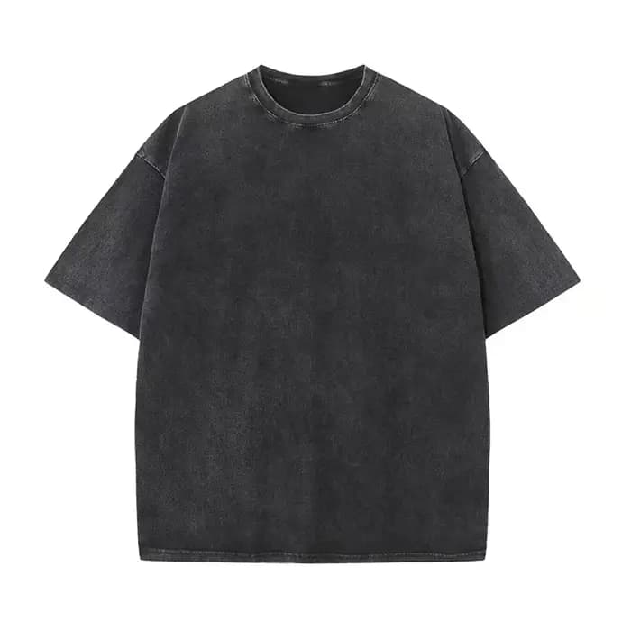 T-shirts Streetwear Vintage Délavés 2026 – Tops Femme Hip Hop Rétro Punk en Coton à Manches Courtes Effet Délavé Acide