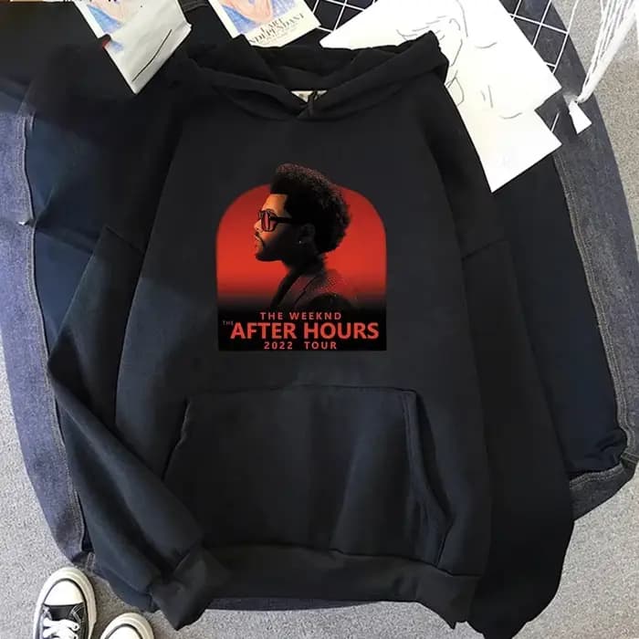 The Weeknd sweat à capuche hommes mode lettre imprimer sweats
