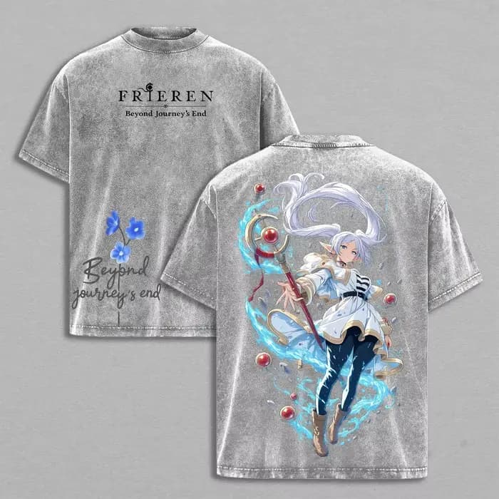 T-shirt imprimé Anime Frieren