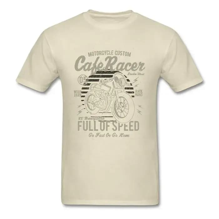 73Inboulon Full of Speed Vintage Motorcycle T Shirt