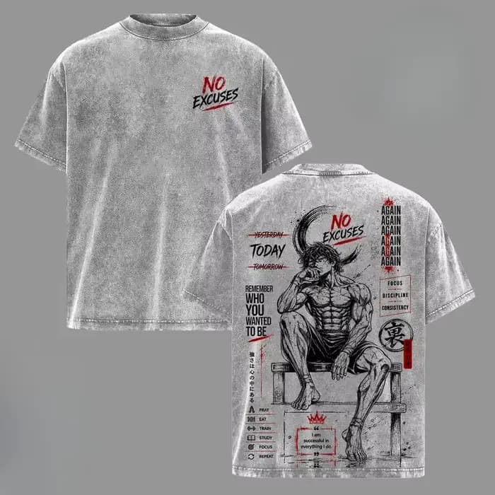 T-shirt imprimé Hanma Baki
