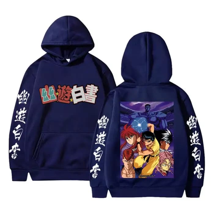 Sweat à capuche YuYu Hakusho Urameshi Yuusuke pour hommes et femmes