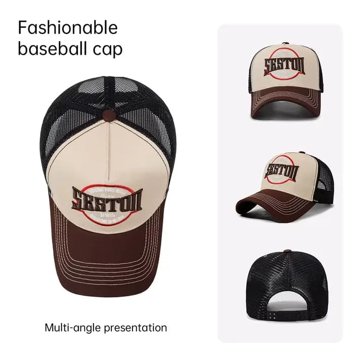 Casquette de baseball à large tour de tête pour hommes et femmes