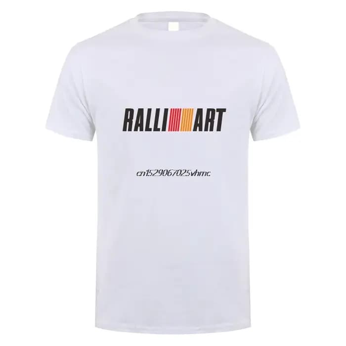 Ralliart t-shirt hommes hauts nouvelle mode à manches courtes t-shirts Mans