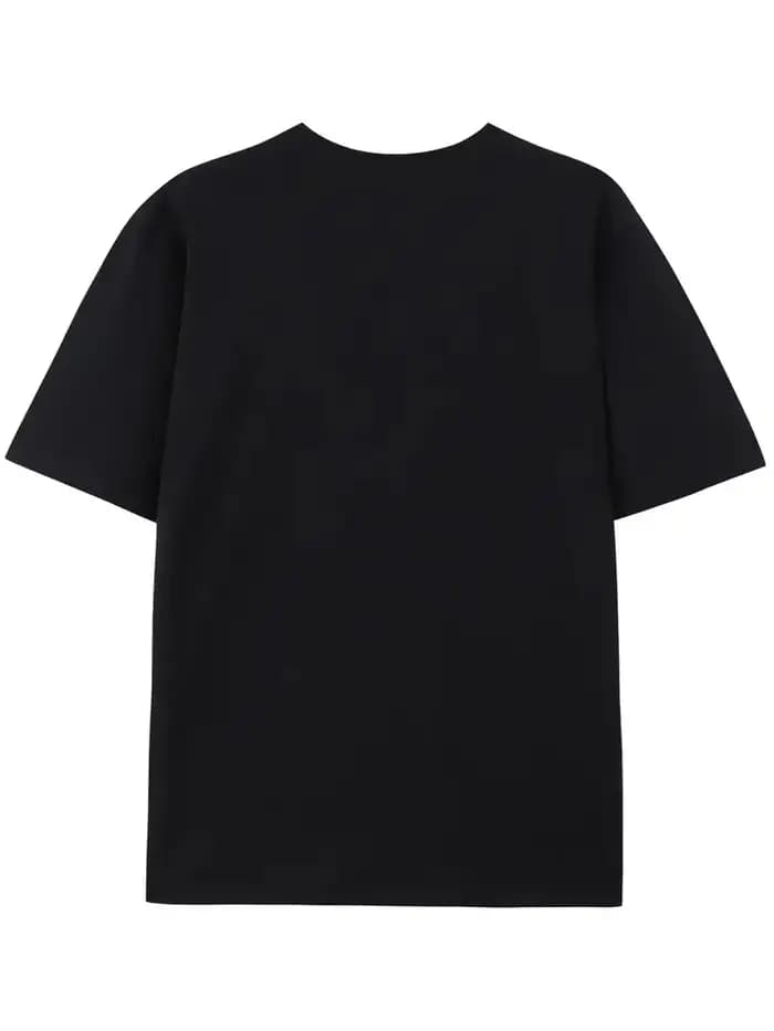 T-shirt à motif Streetwear pour hommes-T-shirt ample et décontracté avec lettres audacieuses imprimées