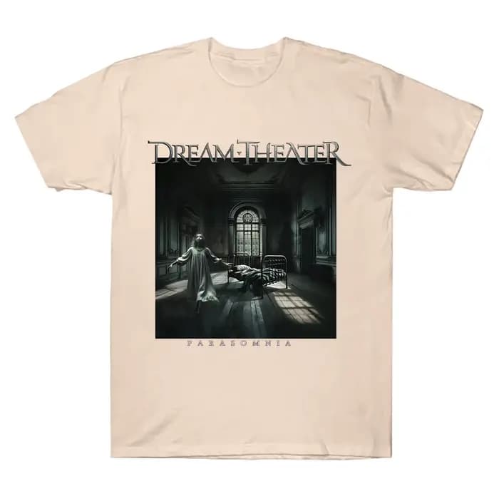 Dream Theatre Parasomnie T-shirts homme T-Shirt Coton Manches Courtes Hip Hop Vintage Bande