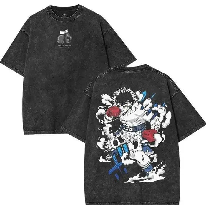 Ippo Makunouchi T-shirt graphique Anime