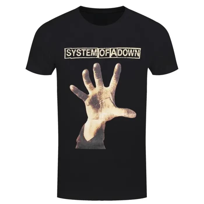T-shirt en coton avec motif System of A Down