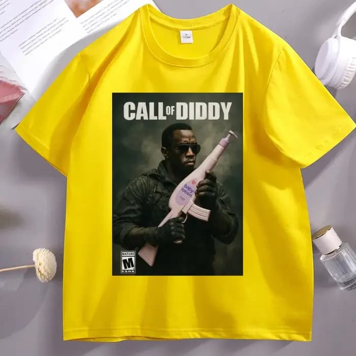 T-shirt Call of Diddy pour hommes et femmes