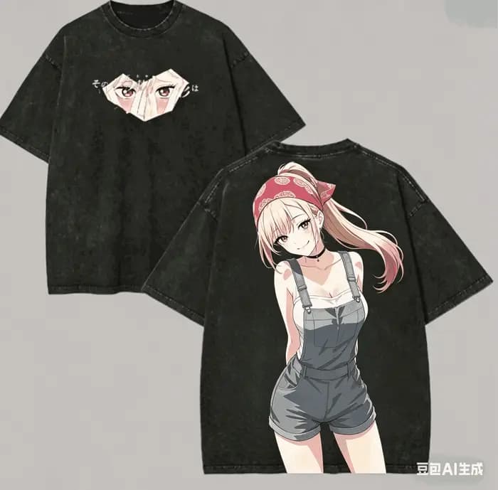 T-shirt délavé My Dress-Up Darling