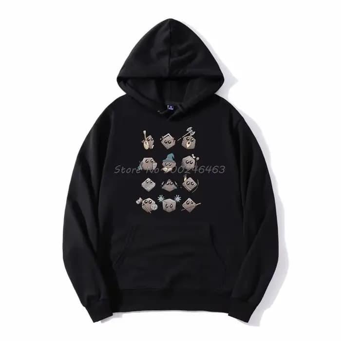 Sweat à capuche pour hommes Kawaii DnD Classes unisexe hommes sweat à capuche polaire sweat à capuch