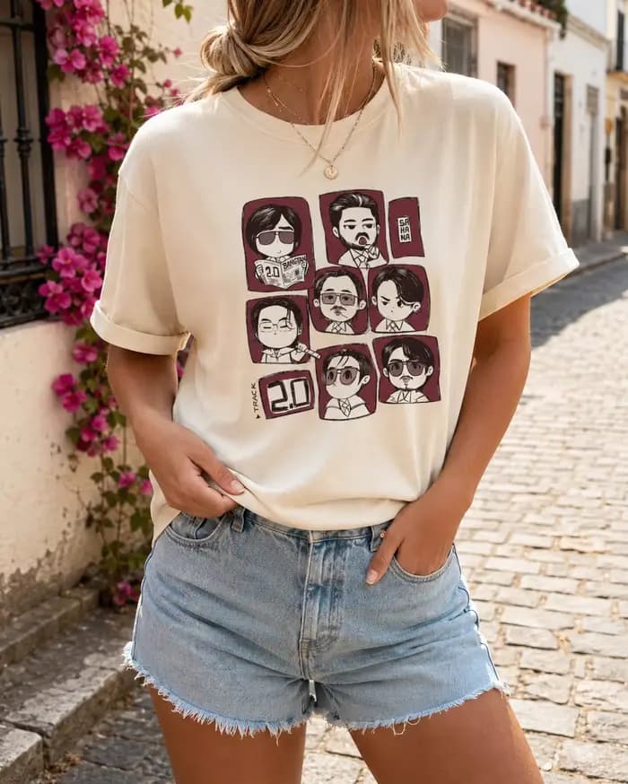 T-shirt Kawaii Y2K pour femme