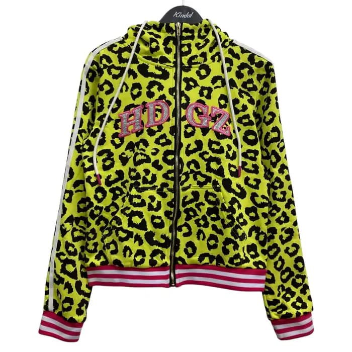 Harajuku imprimé léopard sweat à capuche zippé vêtements d'extérieur décontractés femmes