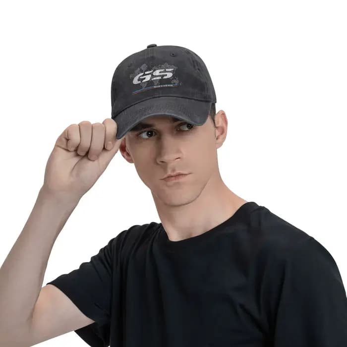 Casquette de baseball décontractée GS World Map pour femme et homme