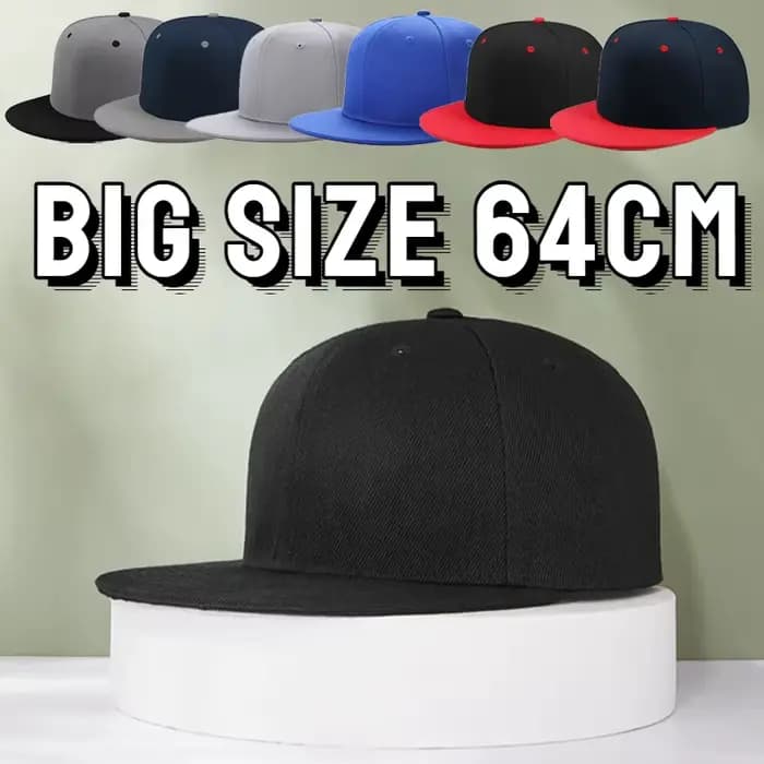 Grande casquette de Skateboard à dos fermé de 64cm pour hommes