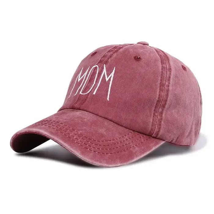DAD MOM-Casquettes de baseball brodées de lettres pour hommes et femmes