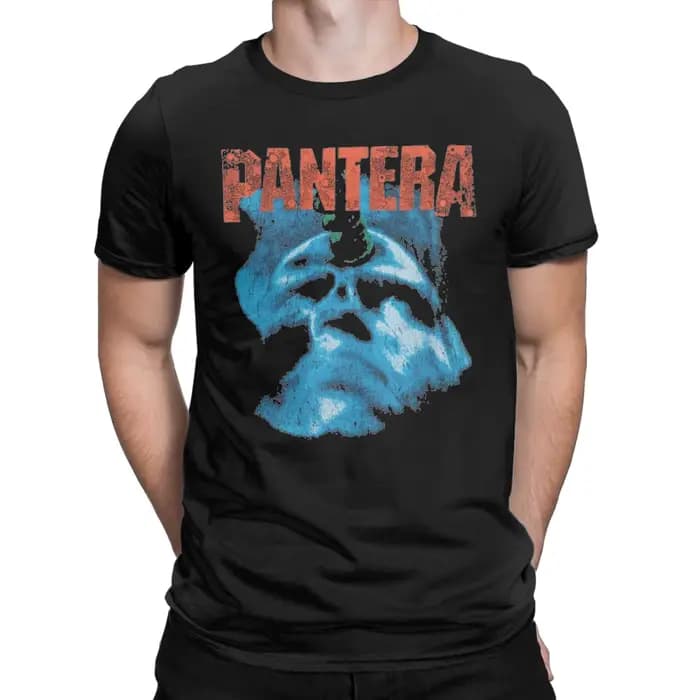 Bande Rock musique Pantera métal hommes T-Shirts 100 coton