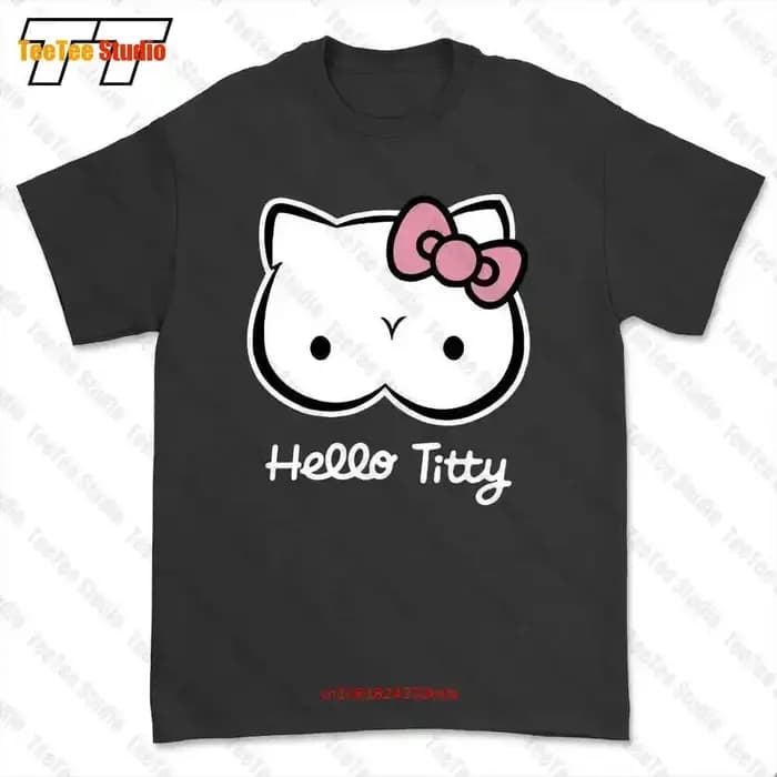 T-shirt Hello Titty Design, T-shirt BRQW